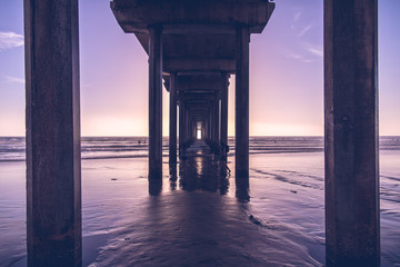 Purple Sunset San Diego California