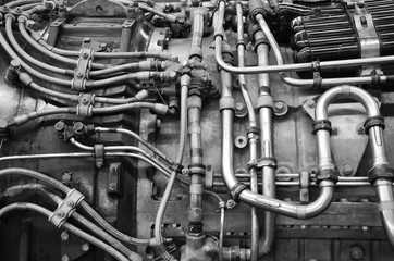 Aviation engineering. Engine. 02