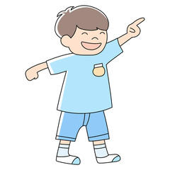 幼児3歳男の子_指差す