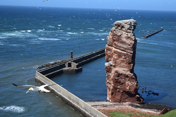 Helgoland bei Sturm & Sonne