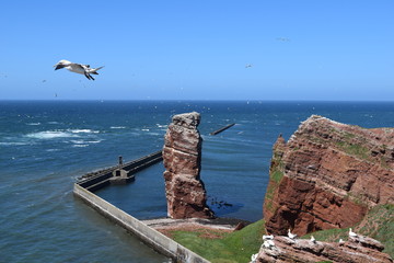 Helgoland bei Sturm & Sonne