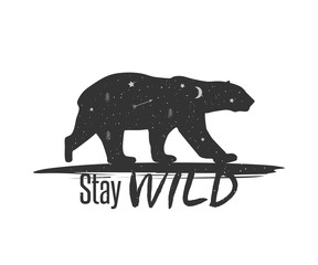 Bear and Quote Stay Wild