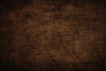 Old grunge dark textured wooden background,The surface of the old brown wood texture