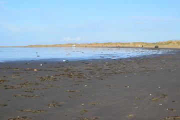 Nordseeküste nach einem Herbststurm