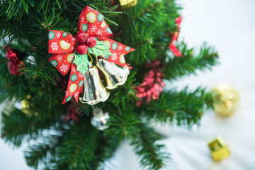 Christmas tree and Christmas decorations