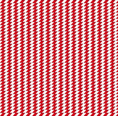 Cute Christmas or new year background with red and white striped zig zag pattern background.