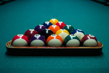 relax in the billiard club