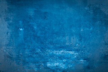 Fototapeta na wymiar Blue grungy texture