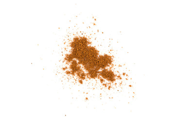 cinnamon powder closeup