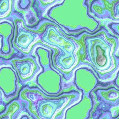 marble agate stony seamless pattern texture background - light pastel blue, green, white and purple color - rough surface