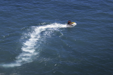 Obraz premium Jet ski en action