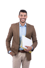 holding files
