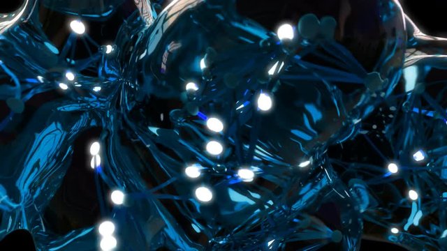 Novel new gene therapy / editing treatment altering a patient's genetic code to reverse cancer / inherited disease. 4K UHD. Ultra realistic 3D render.