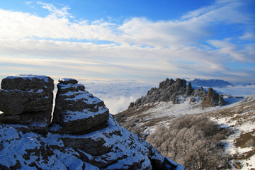 View from Mount Demerzhdy, Crimea, Ukraine