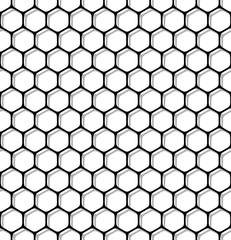 Seamless hexagons pattern.
