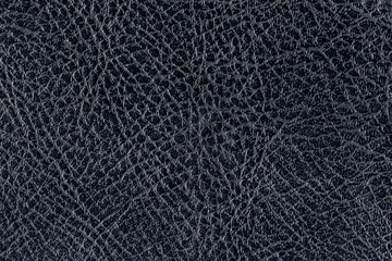 Texture of the black leather (background, abstract)
