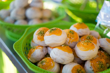 Fresh thai cake buns