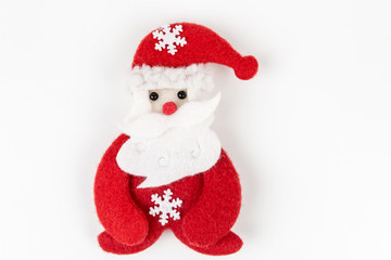 Santa claus on white background