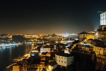 Fototapeta premium Porto by Night - Porto bei Nacht