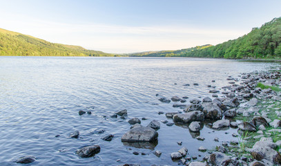 Coniston Water in the English Lake District