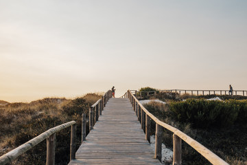 Fototapeta premium Trip to Atlantic Ocean in Portugal - Torreira