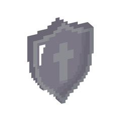 shield with cross icon