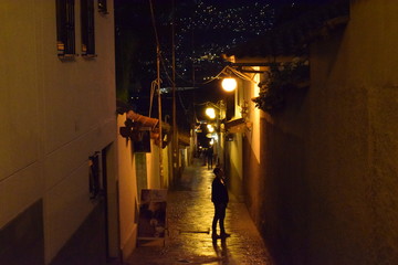 A beauty night in the magic city of Cusco