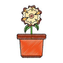 flower in a pot icon