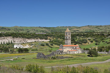Santissima Trinit&agrave; di Saccargia in Sardinien