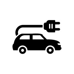 Electric Car Icon