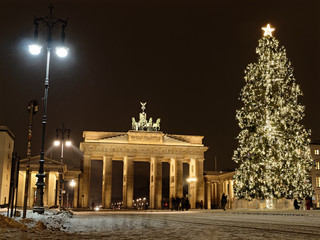 Weihnacht am Brandenburger Tor © joachimplehn