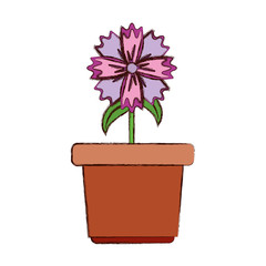 flower in a pot icon