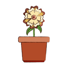 flower in a pot icon