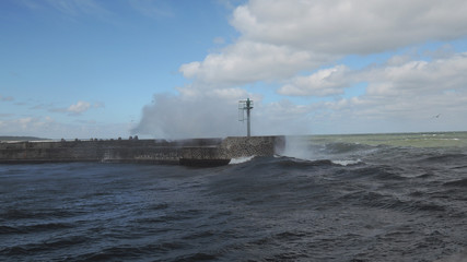 Storm w porcie © Ola i Eryk