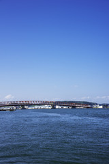 Fototapeta na wymiar 北海道　厚岸大橋