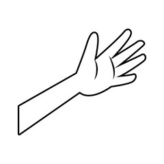 Human hand cartoon