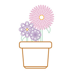flower in a pot icon