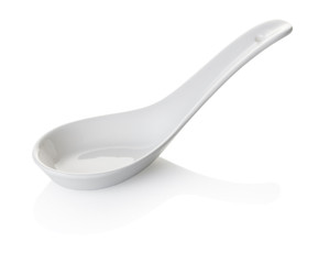 new porcelain spoon