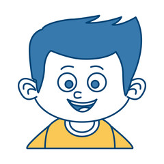Cute boy cartoon