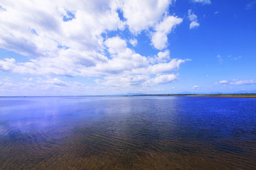 野付半島　野付湾