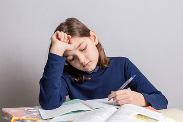 Picture with a girl.