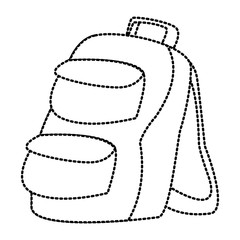 School backpack symbol