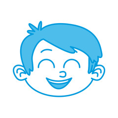 Cute boy cartoon