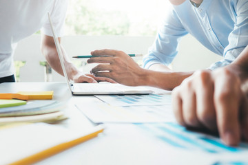 Designers brainstorming meeting team.