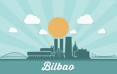 Bilbao skyline - Spain