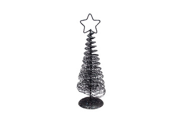Weihnachtsbaum aus Draht Metall 