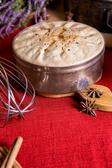 homemade cakes, biscuit baking.