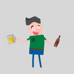 Young boy holding champagne bottle and glass
Isolate. Easy background remove. Easy color change. Easy combine! For custom illustration contact me.