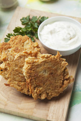 Hash brown potato pancake