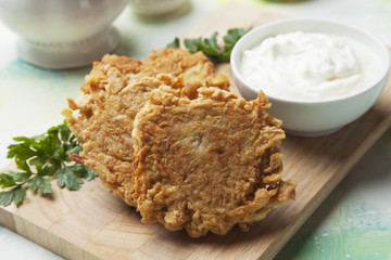 Hash brown, potato pancake